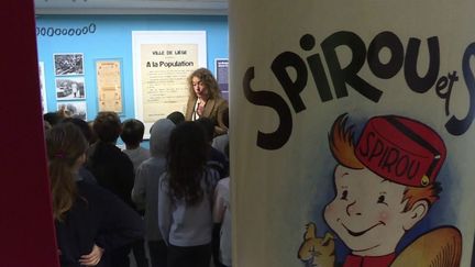 Culture : Spirou s’expose pour sensibiliser les enfants à la Shoah (France 3)