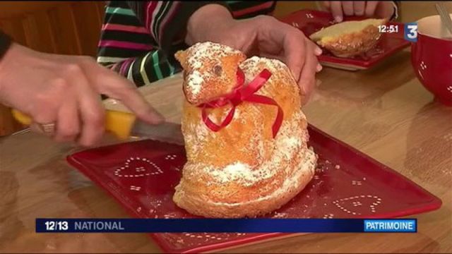 Paques La Tradition Alsacienne Du Lamala L Agneau Pascal En Biscuit Genoise