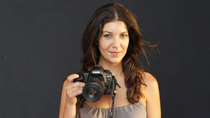 La photographe Leïla Alaoui ici en 2011. 
 (STRINGER / HANDOUT / AFP)