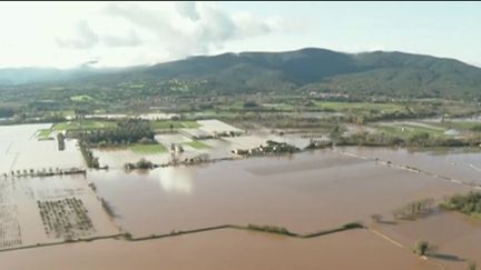 Alpes-Maritimes : la décrue commence à Mandelieu-la-Napoule