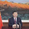 Le président chinois Xi Jinping, le 17 mars 2021. (LI XUEREN / XINHUA / AFP)