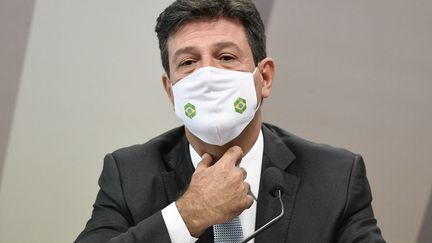 Luiz Henrique Mandetta, ancien ministre de la Santé du Brésil, le 4 mai 2021.&nbsp; (JEFFERSON RUDY / AGENCIA SENADO)