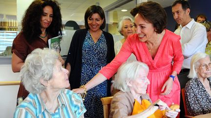 &nbsp; (Marisol Touraine annonce le déclenchement du plan canicule pour 48h © MAXPPP)