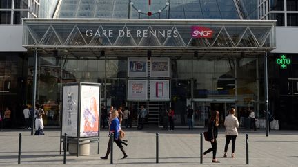 La gare de Rennes (Ille-et-Vilaine) en septembre 2013. (DAMIEN MEYER / AFP)