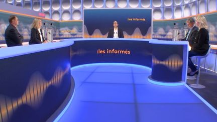 Autour de Victor Matet, les informés débattent de l'actualité du dimanche 2 juin 2024. (FRANCEINFO/RADIOFRANCE)