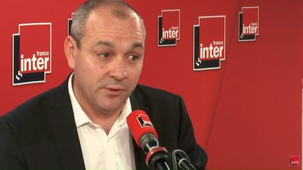 Laurent Berger, le 5 décembre 2018. (FRANCE INTER / RADIO FRANCE)