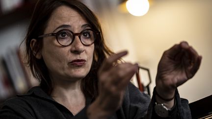 Marie Dosé à Paris, le 6 mai 2019. (KENZO TRIBOUILLARD / AFP)