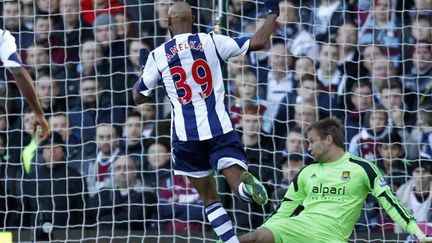 L'attaquant français Nicolas Anelka