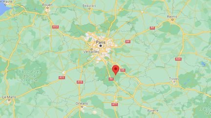 Une conductrice a foncé sur deux terrasses de restaurants à Fontainebleau (Seine-et-Marne), le 18 septembre 2021, faisant six blessés légers.&nbsp; (GOOGLE MAPS / FRANCEINFO)