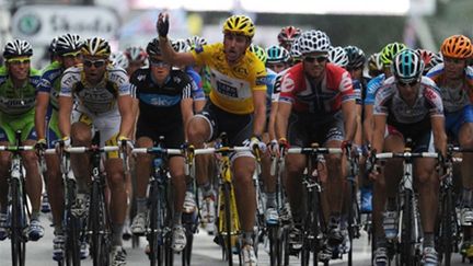 Fabian Cancellara et le peloton ont fait la grève du sprint lors de la 3e étape