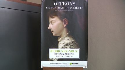 Une souscription a été pour permettre au musée Gustave Courbet d'acquérir un portrait de Juliette la soeur de l'artiste (France 3 Franche-Comté)