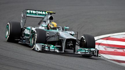 Lewis Hamilton (Mercedes) (PRAKASH SINGH / AFP)