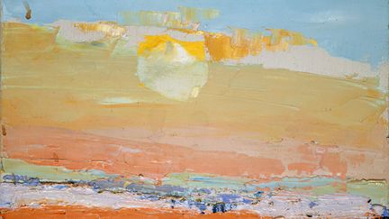 Entre juillet 1953 et juin 1954, Nicolas de Staël a séjourné en Provence où il a peint avec frénésie en découvrant la lumière du Midi. Une période qui marque un tournant dans son œuvre : il évolue vers la couleur pure et ose des rapports de couleur au bord du déséquilibre avec des valeurs qui s'inversent. Une petite-fille et le fils de l'artiste ont réuni 87 des œuvres produites en Provence et dispersées dans le monde, pour les montrer à l'Hôtel de Caumont à Aix-en-Provence. Jusqu'au 23 septembre. Ici, Nicolas de Staël, "Ciel de Vauculuse", 1953 
 (Adagp, Paris, 2018 photo : © Jean Louis Losi)