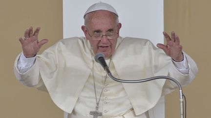 &nbsp; (Le pape François à Turin le 21 juin 2015 © Maxppp)