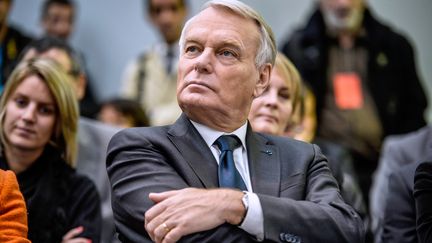 Le Premier ministre, Jean-Marc Ayrault, le 4 novembre 2013 &agrave; Saint-Etienne. (JEFF PACHOUD / AFP)