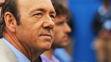 Kevin Spacey assiste à un match de tennis au Queen's Club de Londres 120613
 (Andy Rain / Epa / Newscom / MaxPPP)