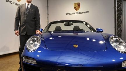 Porsche, symbole de la puissance industrielle allemande (AFP/THOMAS KIENZLE)