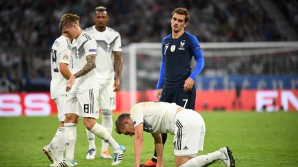 L'équipe de France domine le groupe 1, devant les Pays-Bas et l'Allemagne (FRANCK FIFE / AFP)