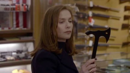 En 2016, Isabelle Huppert joue dans le film Elle de&nbsp;Paul Verhoeven. Un thriller glaçant qui ne lui vaudra aucun prix à Cannes, mais notamment un Golden Globe et un César pour son interprétation. (SBS PRODUCTIONS / TWENTY TWENTY )