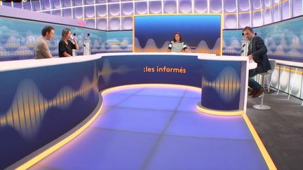 Le plateau des informés du matin du 1er octobre 2024. (FRANCEINFO / RADIO FRANCE)