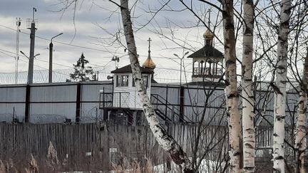 La colonie correctionnelle numéro 2&nbsp;de Pokrov, à 100 km à l'est de Moscou (Russie), où Alexeï Navalny est détenu, en mars 2021. (CLAUDE BRUILLOT / RADIO FRANCE)