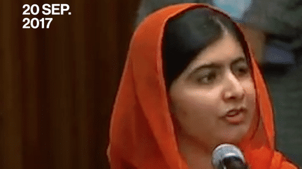 discours à l'ONU : malala