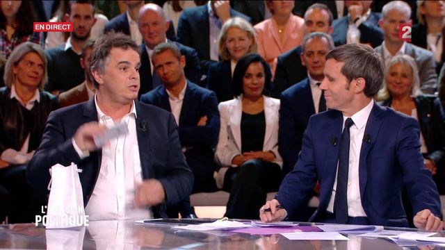 Alexandre Jardin lance une brique de lait à Bruno Le Maire