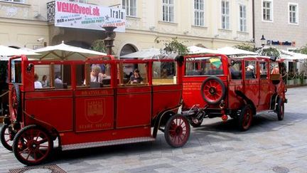 Voiture automotrice à Bratislava. (DR)