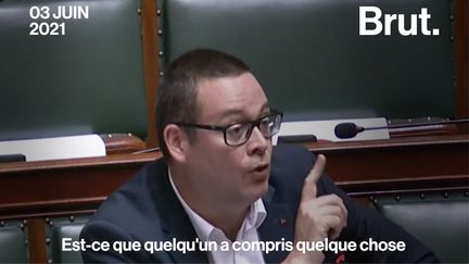 VIDEO. "On organise le bordel général" : quand un député belge se moque des règles Covid de son pays... (BRUT)