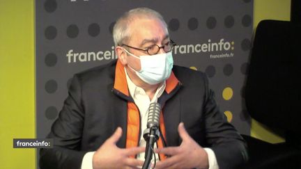 Emmanuel Hoog, directeur général du groupe de médias Combat (FRANCEINFO / RADIOFRANCE)