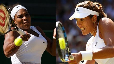 Serena Williams face à Garbine Muguruza