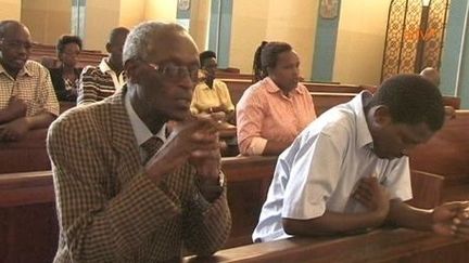 Lors d'une messe dans une église du Burundi (AITV)