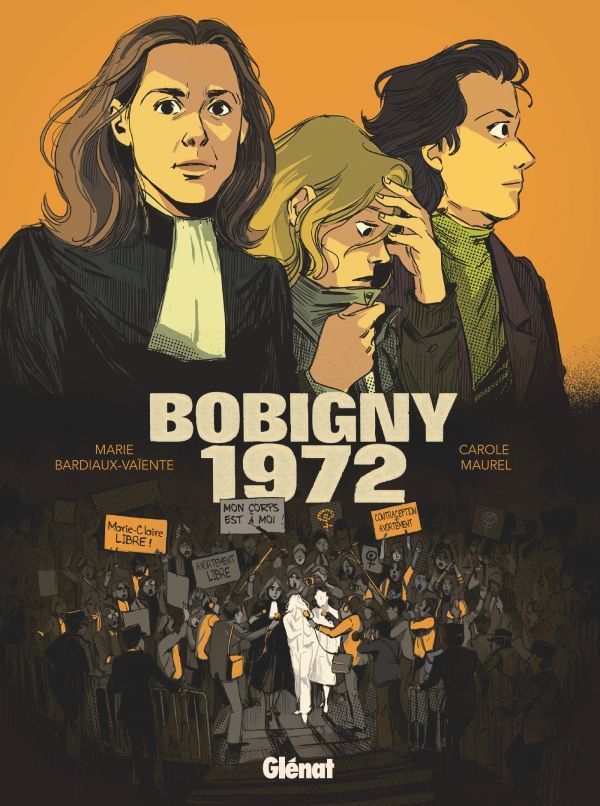 Couverture du roman graphique "Bobigny 1972". (GLENAT)