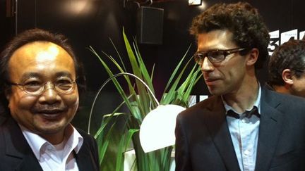 Rithy Pahn et Christophe Bataille au Salon du Livre de Paris
 (Culturebox)