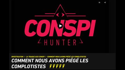 le site de Thoma Huchon (Conspi hunter logo spicee)