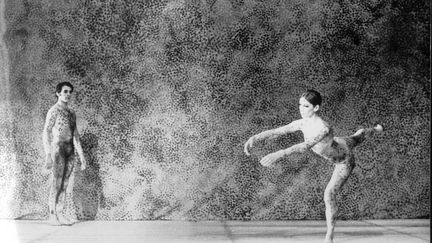 "Là nous interprétons, avec Jacques Garnier, un ballet absolument magnifique de Merce Cunningham pour lequel je continue à avoir une admiration sans bornes. C'est quelqu'un qui sait rendre la complexité de la nature. J'ai été éduquée en regardant les ballets de Merce qui étaient à la fois très virtuoses, très complexes, et qui nous donnaient l'occasion d'être en relation avec quelque chose de plus expressionniste. Dans ce ballet -Summerspace-, nous sommes habillés de façon identique, avec des collants qui se confondaient avec le décor. C'est une merveilleuse expérience de travail avec Merce, qui m'a appris à être, sans vouloir paraitre". 
 (Francette Levieux)