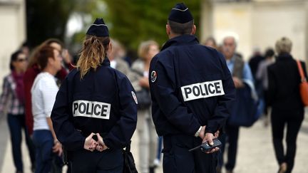 Une patrouille de la Police Nationale, à Nancy, le 8 septembre 2017. (MAXPPP)