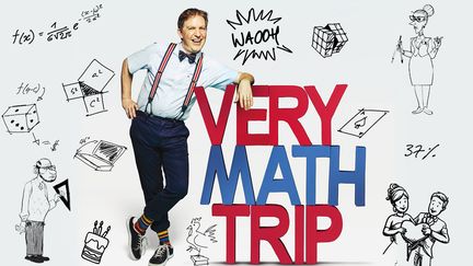 L'affiche de "Very Maths Trip" de&nbsp;Manu Houdart (2022). (STEPHANE KERRAD KBStudios)