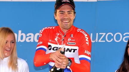 Le Néerlandais Tom Dumoulin (Giand-Alcepin) leader du Tour de Suisse. (DE WAELE TIM / TDWSPORT SARL)