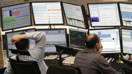 La Bourse de Francfort (AFP PHOTO DDP/MARTIN OESER)