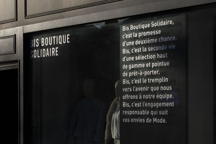 Bis Boutique Solidaire. 96, rue Saint Charles. 75015
 (Fred Lahache, 2019)