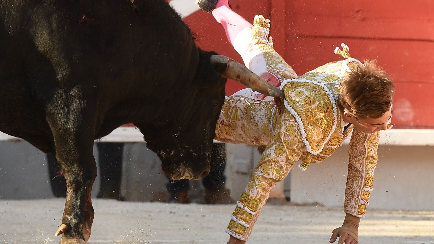 Féria d'Arles un matador revient combattre un second taureau après