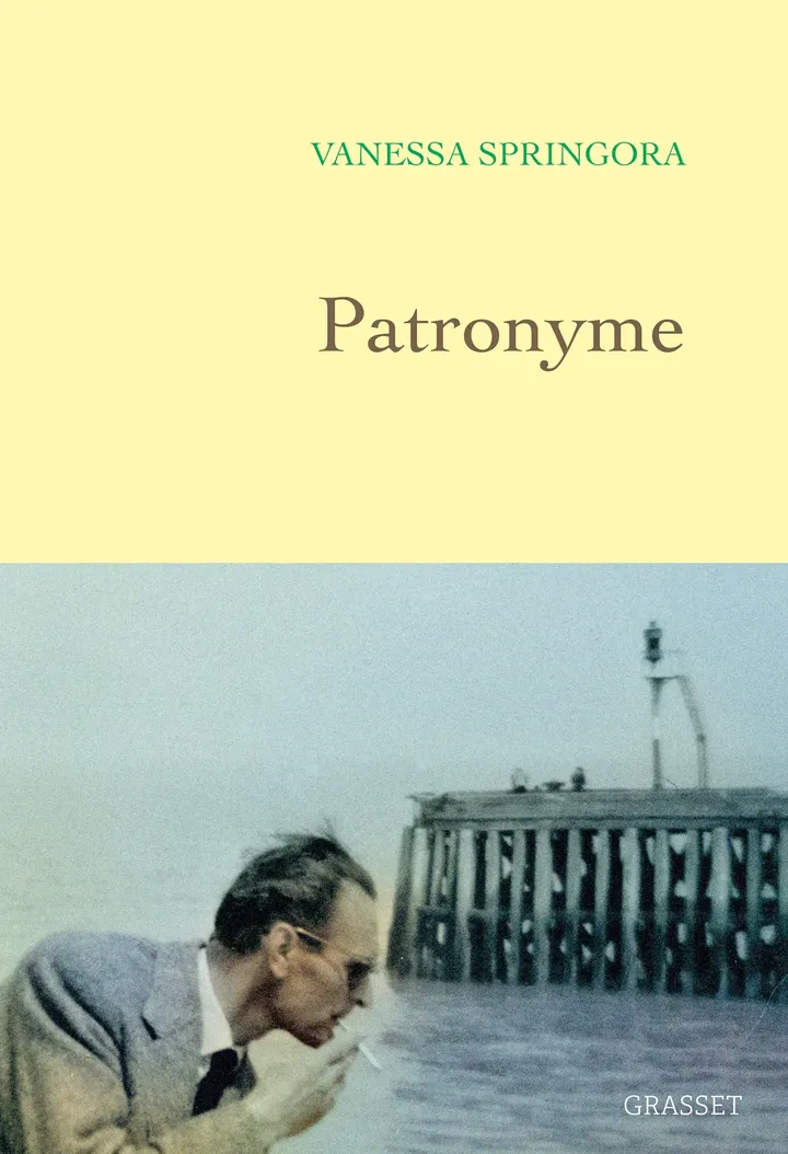 Couverture du livre de Vanessa Springora "Patronyme" aux éditions Grasset. (GRASSET)