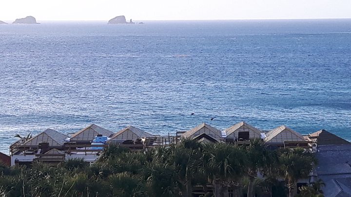 L'île de Saint-Barthélemy en mai 2018. (JEROME VAL / RADIO FRANCE)