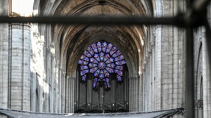 Le grand orgue de Notre-Dame de Paris, le 17 juillet 2019 (STEPHANE DE SAKUTIN / POOL / AFP)