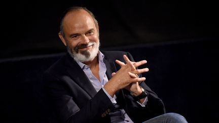 Le maire du Havre et ancien Premier ministre, Edouard Philippe, lors d'une conférence de presse à Lille (Nord), le 31 août 2021. (FRANCOIS LO PRESTI / AFP)