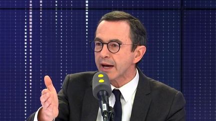 Bruno Retailleau, le 22 janvier 2020 sur franceinfo. (FRANCEINFO / RADIOFRANCE)