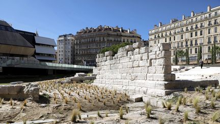 Inauguration de la fin des travaux de requalifiquation du port antique de Marseille, 26 septembre 2019 (DAVID ROSSI / MAXPPP)