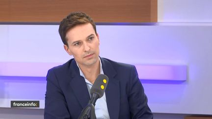 Yohann Petiot, directeur général de l'Alliance du commerce, invité de franceinfo ce vendredi 6 mars 2020. (FRANCEINFO / RADIOFRANCE)