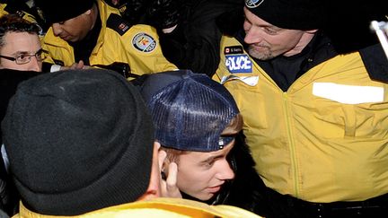 Justin Bieber à son arrivée au tribunal à Toronto
 (JAG GUNDU / GETTY IMAGES NORTH AMERICA / AFP)